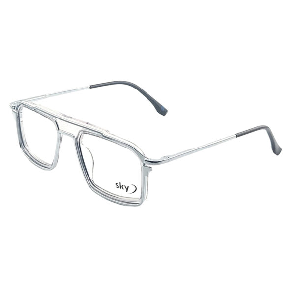 SKY Acetate & Metal Eyeglasses – Model 120307J