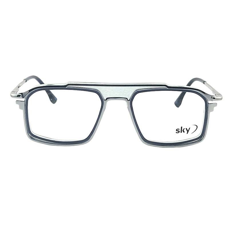 SKY Acetate & Metal Eyeglasses – Model 120307J