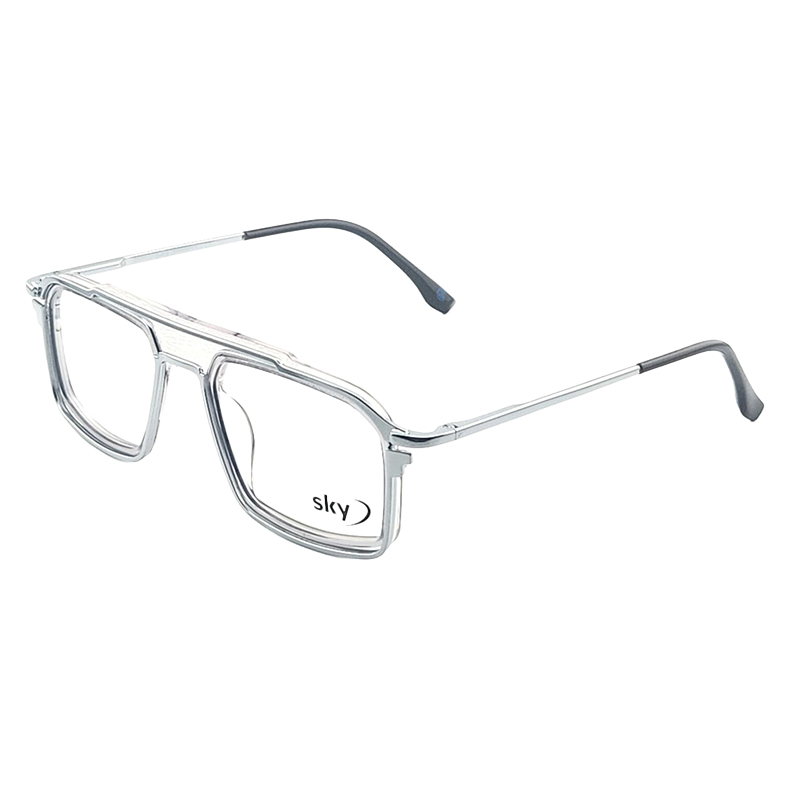 SKY Acetate & Metal Eyeglasses – Model 120307J