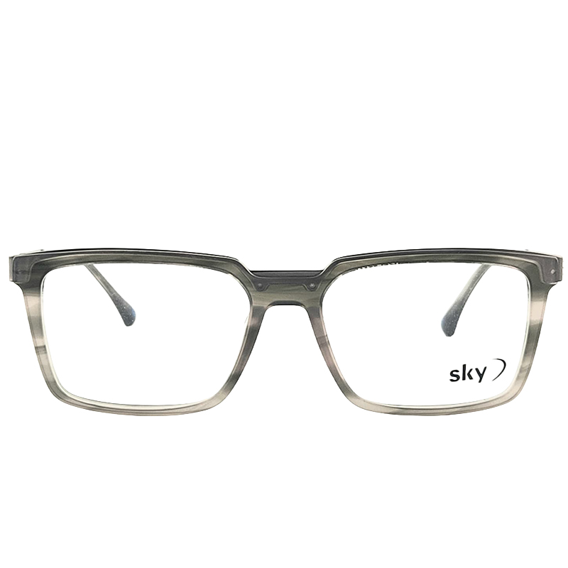 SKY Acetate & Metal Eyeglasses – Model 120546J
