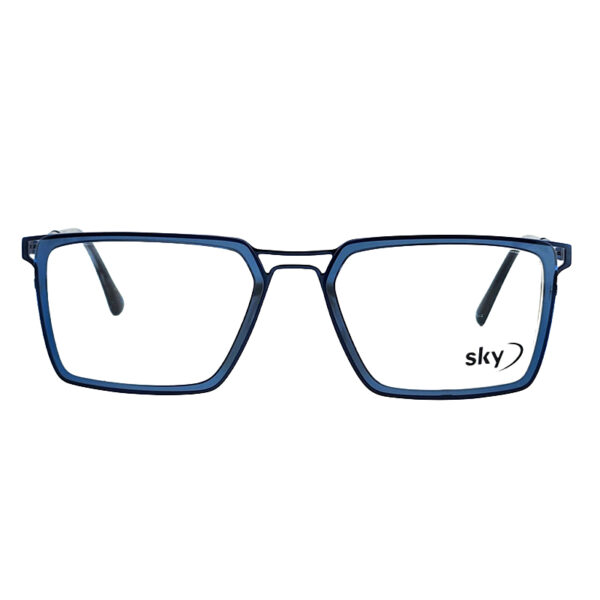 SKY Acetate & Metal Eyeglasses – Model 120633J