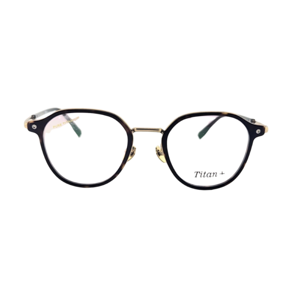Titan+ AT182A | Ultra-Light Pure Titanium & TR Hybrid Eyeglasses