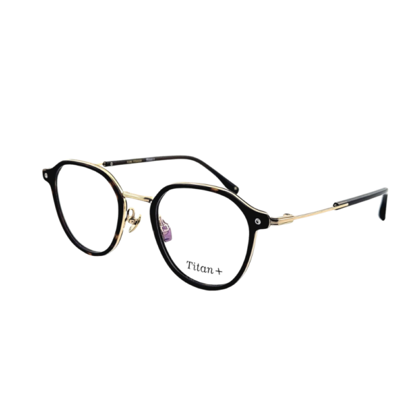 Titan+ AT182A | Ultra-Light Pure Titanium & TR Hybrid Eyeglasses