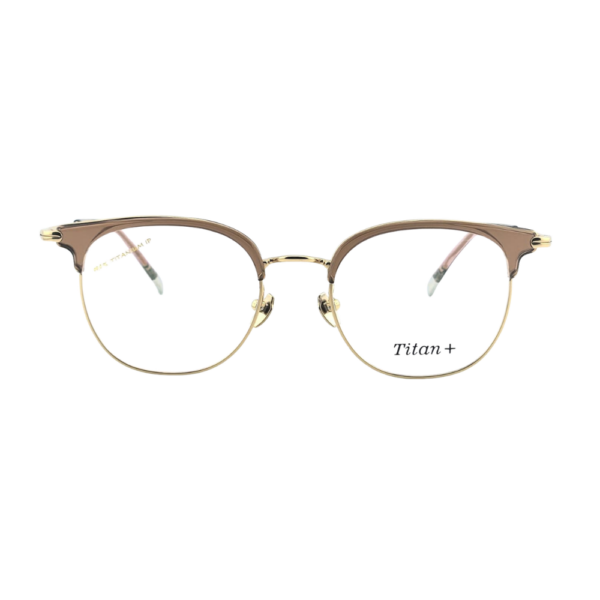 Titan+ AT205A | Professional Pure Titanium & TR Browline Eyeglasses