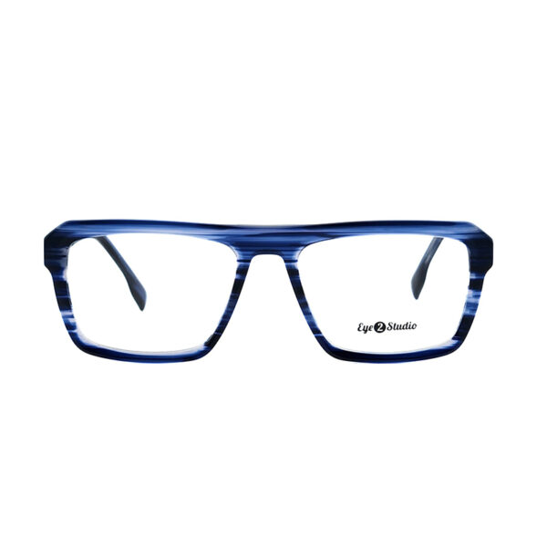 Eye 2 Studio F2696 Premium Acetate Square Eyeglasses