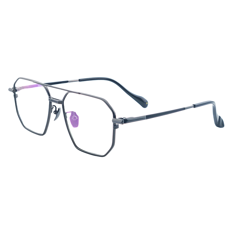 Titan+ Eye Glass Frame Titanium Model No. 3673