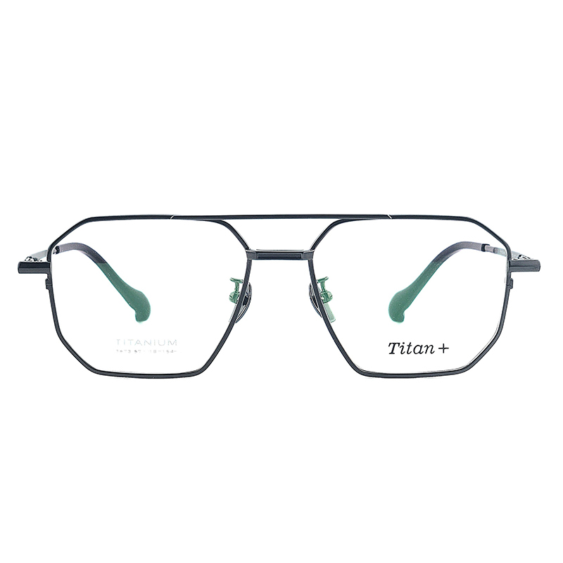 Titan+ Eye Glass Frame Titanium Model No. 3673
