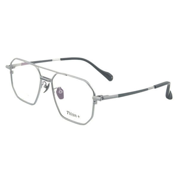 Titan+ Eye Glass Frame Titanium Model No. 3673