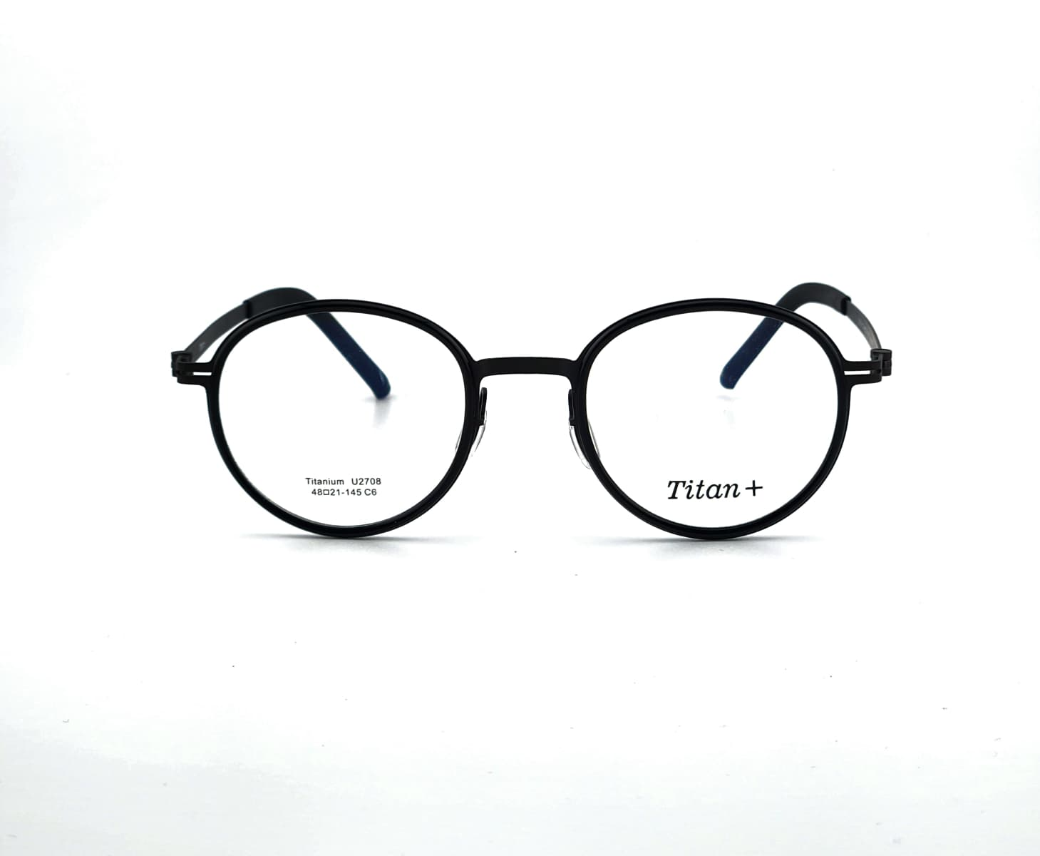 Titan+ Eye Glass Frame Titanium +TR Model No. U2708