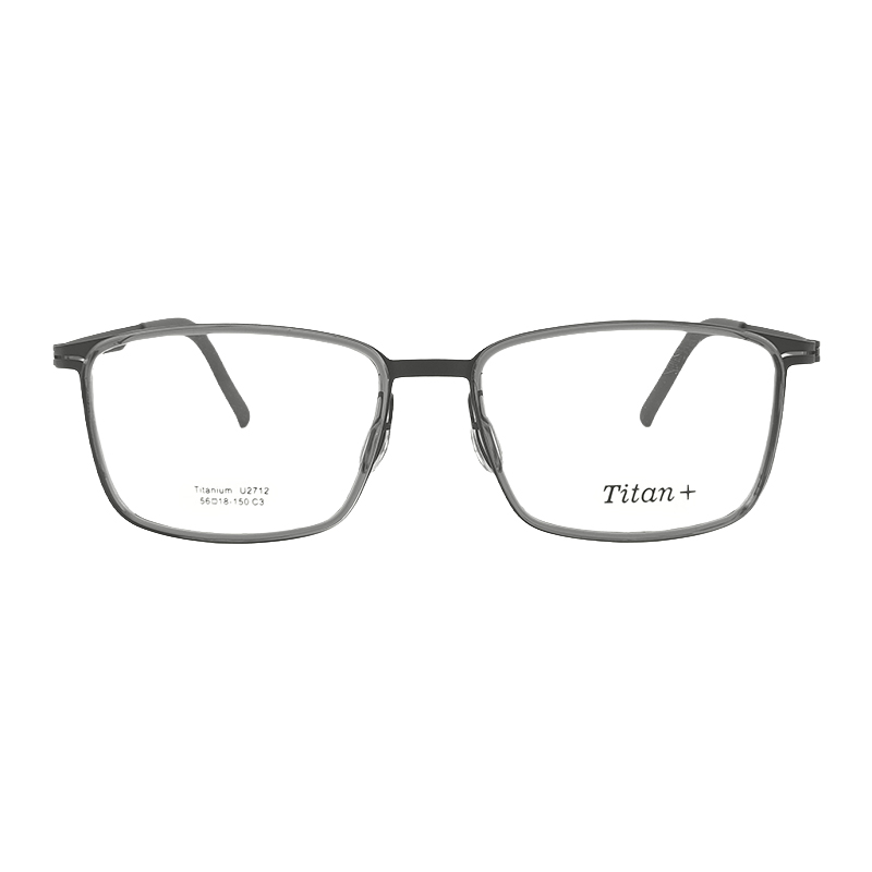 Titan + Premium Titanium & Metal Eyeglasses – Model U2712