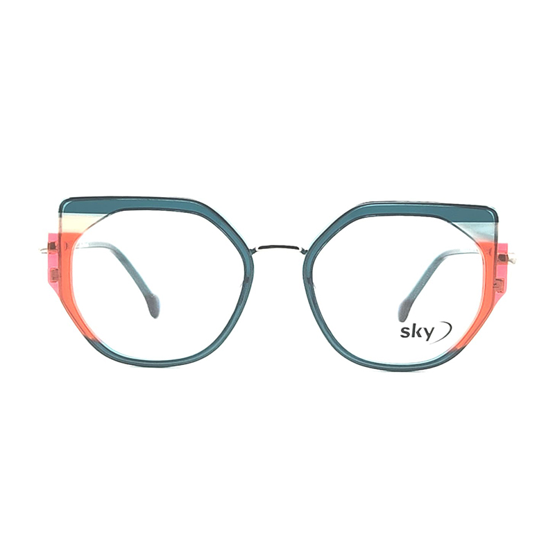 SKY Acetate & Metal Eyeglasses – Model W53025