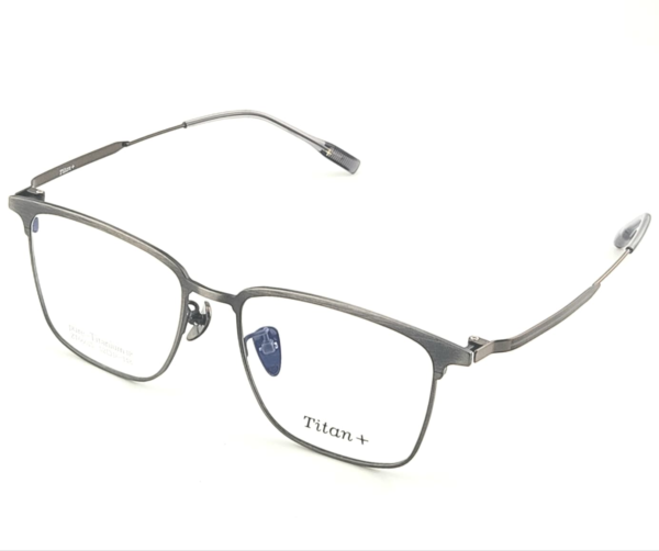 Titan+ ZT66015 | Minimalist Pure Titanium Square Eyeglasses