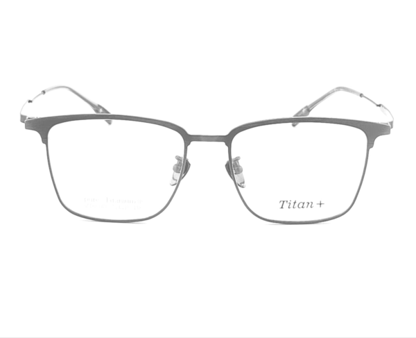 Titan+ ZT66015 | Minimalist Pure Titanium Square Eyeglasses